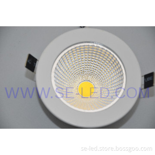 empotrada aluminum Blanco puro interior 7W Las luces del techo